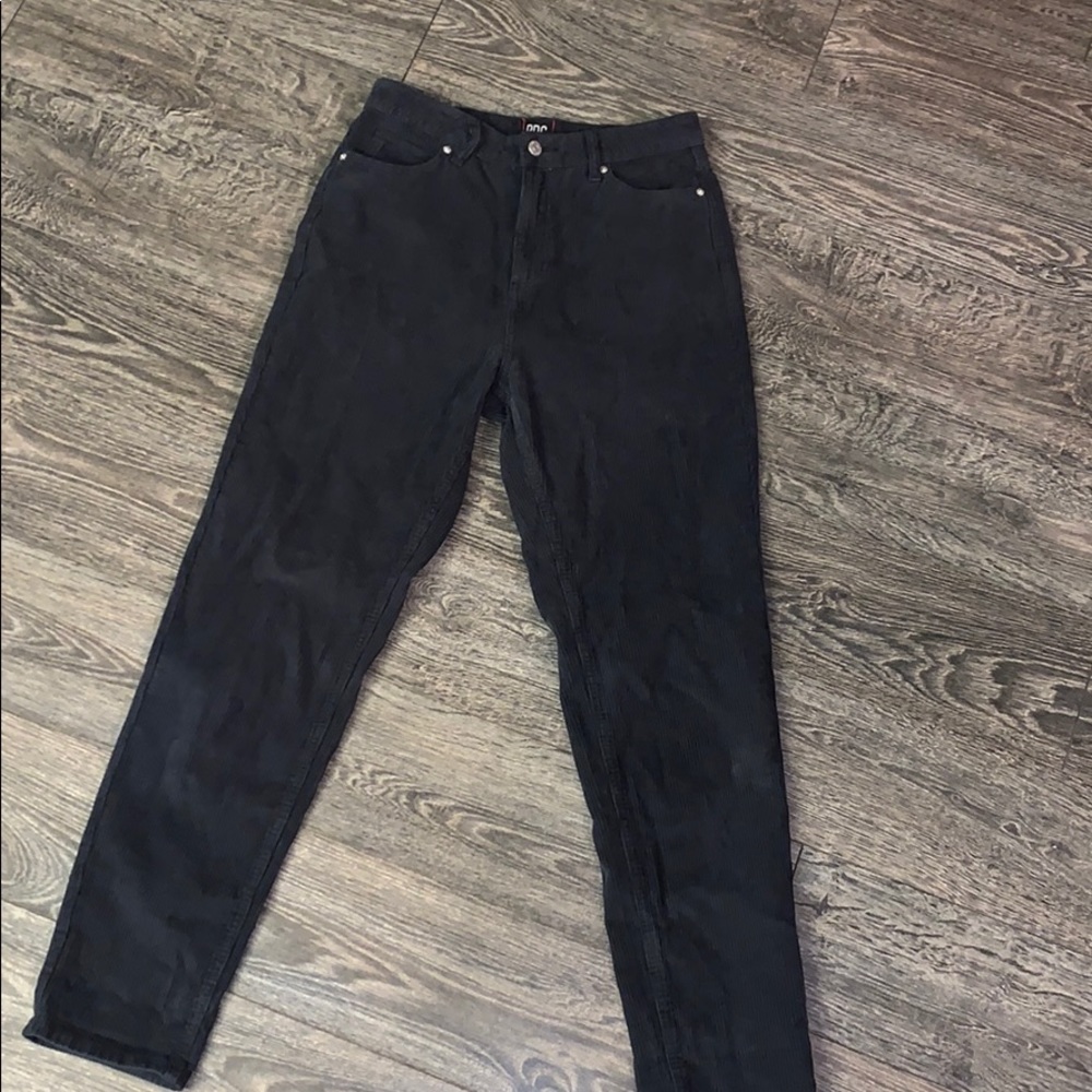 Corduroy black pants from urban outfitters